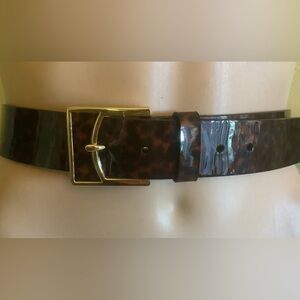 Lauren Ralph Lauren women’s animal print size S leather belt